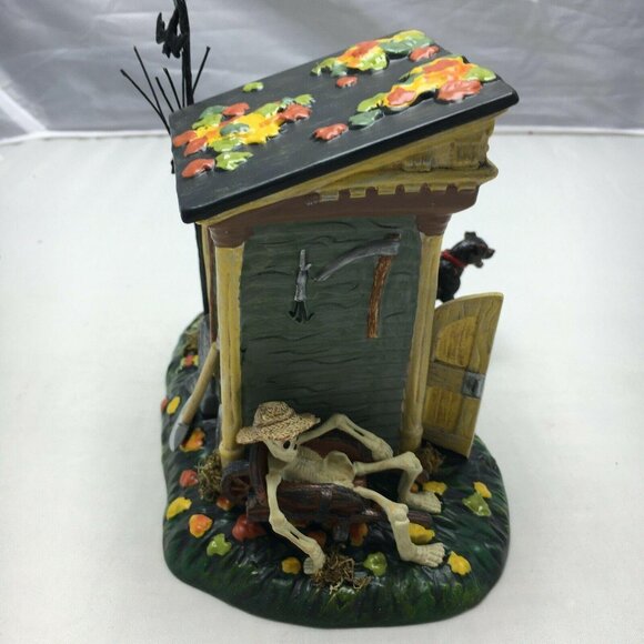 Department 56 Grimsly's Tool Shed The Original Snow Village Halloween #56.54717 - Picture 3 of 9